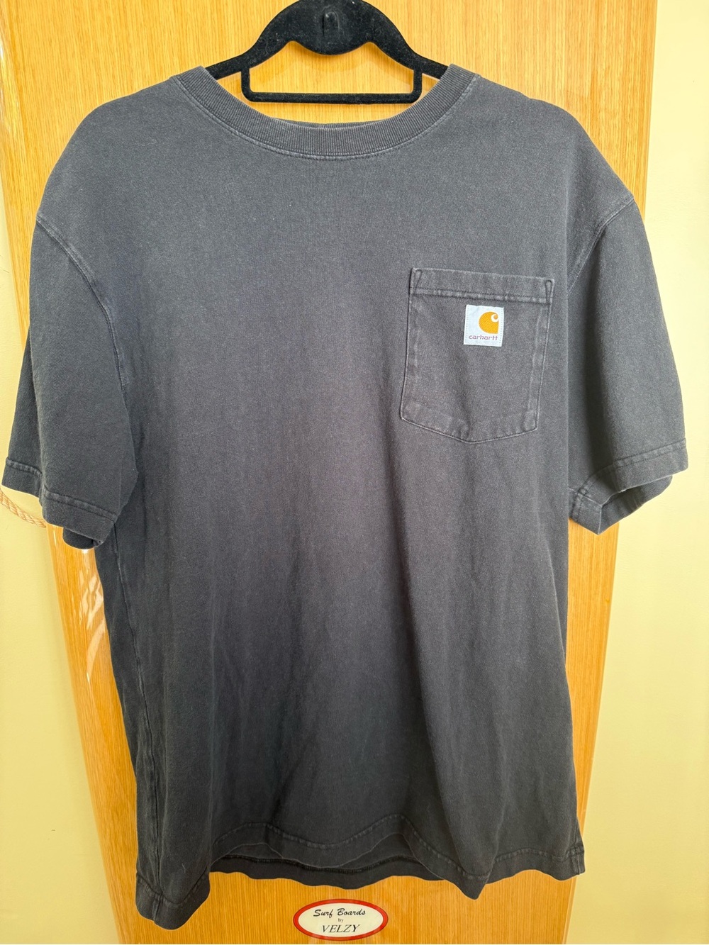 Carhartt Black Short-Sleeve Pocket Tee